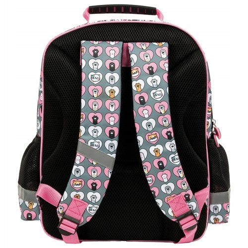 DERFORM School Backpack Cats Cleo and Frank Manufacturer code PL15BCF39