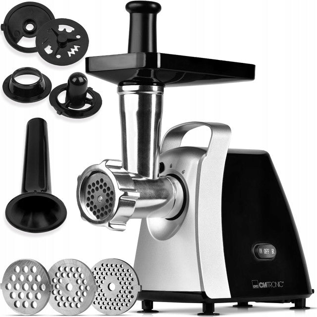 DESCRIPTION! Meat grinder Clatronic FW 3803 silver/grey 1000 W