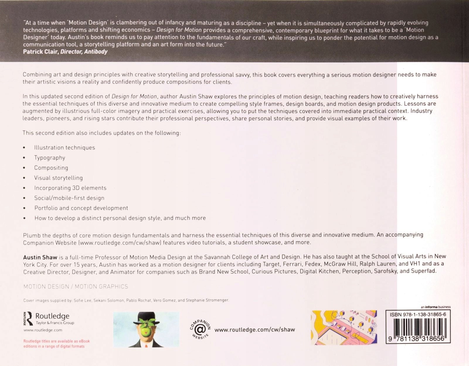 Design for Motion: Fundamentals and Techniques of Motion Design 2nd edition