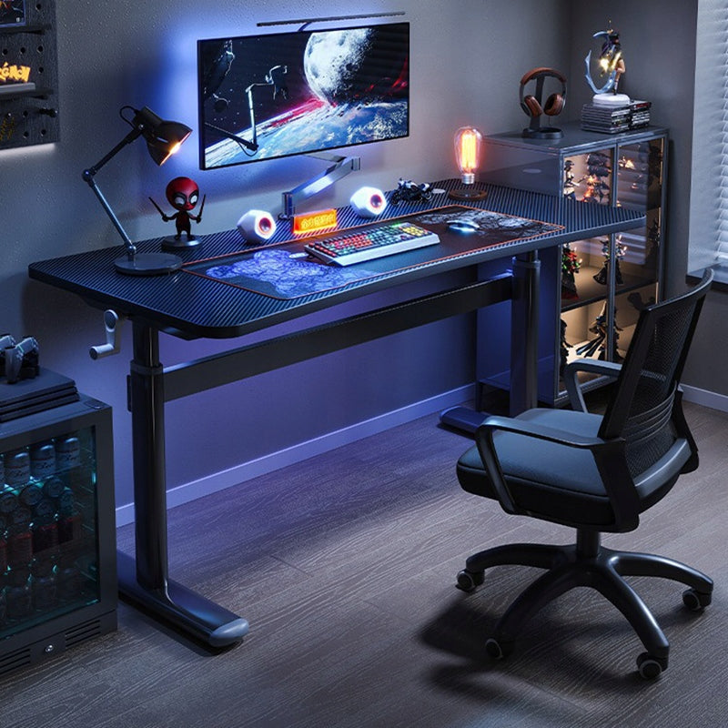 DESK ADJUSTABLE CHILDREN'S COMPUTER GAMING LOFT TABLE BLACK EAN (GTIN) 5904890433922