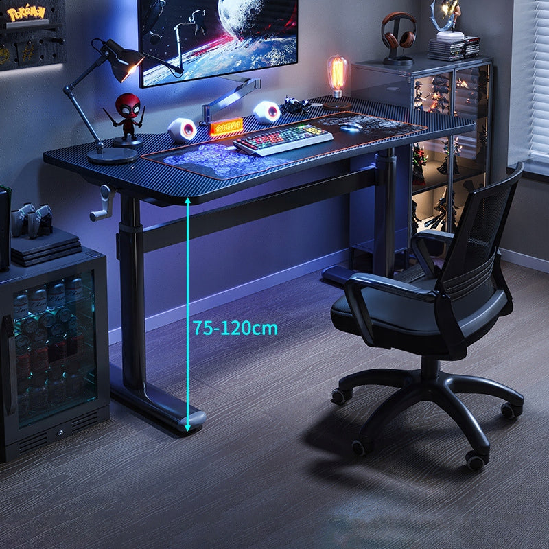 DESK ADJUSTABLE CHILDREN'S COMPUTER GAMING LOFT TABLE BLACK Manufacturer code BIURKO GAMINGOWE STÓŁ DLA GRACZA