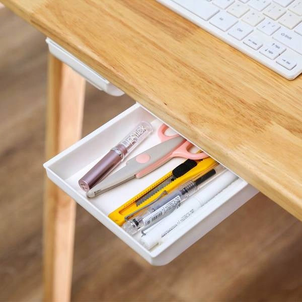 DESK DRAWER STASH FOR SMALL ITEMS SELF-ADHESIVE SMALL 11x15x3 Brand no brand