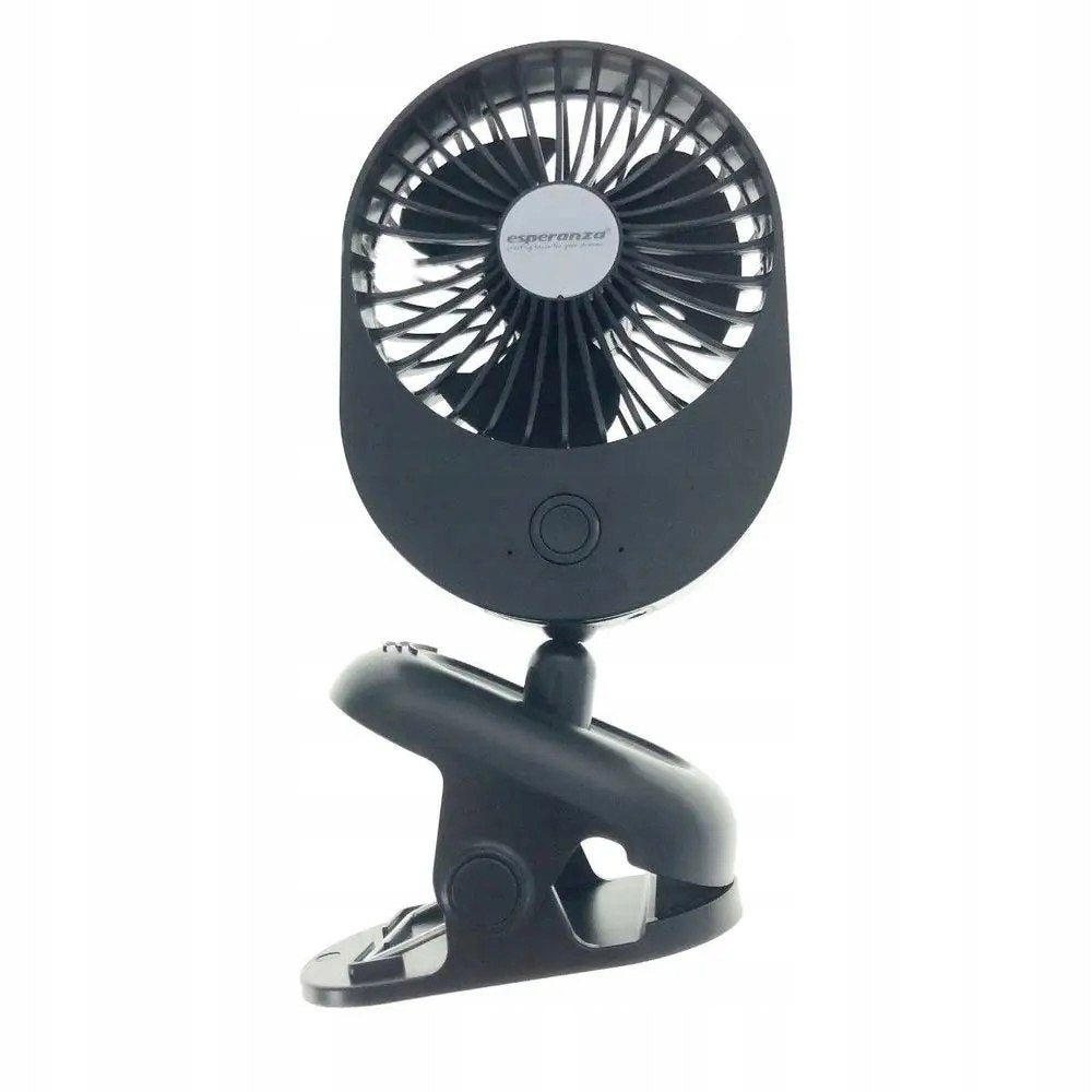 DESK FAN COMPACT MINI SMALL PORTABLE FOR CLIP USB POWER SUPPLY Packaging status original