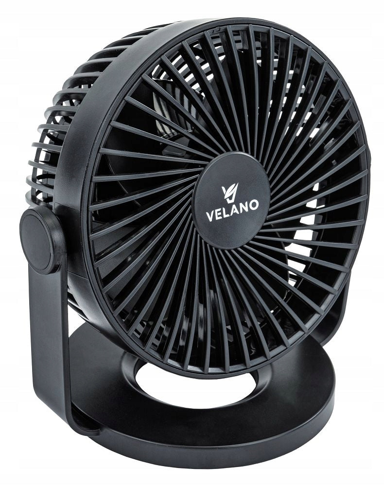 DESK FAN CORDLESS WIRELESS TABLE FAN QUIET Brand Velano