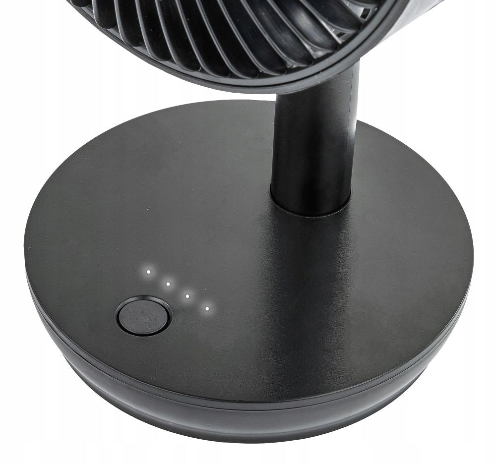 DESK FAN CORDLESS WIRELESS TABLE FAN QUIET Functions tilt angle adjustment