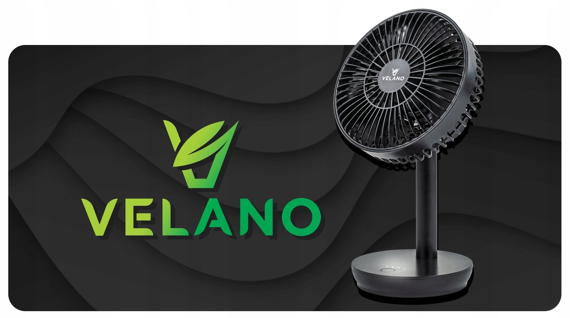 DESK FAN CORDLESS WIRELESS TABLE FAN QUIET Packaging status original
