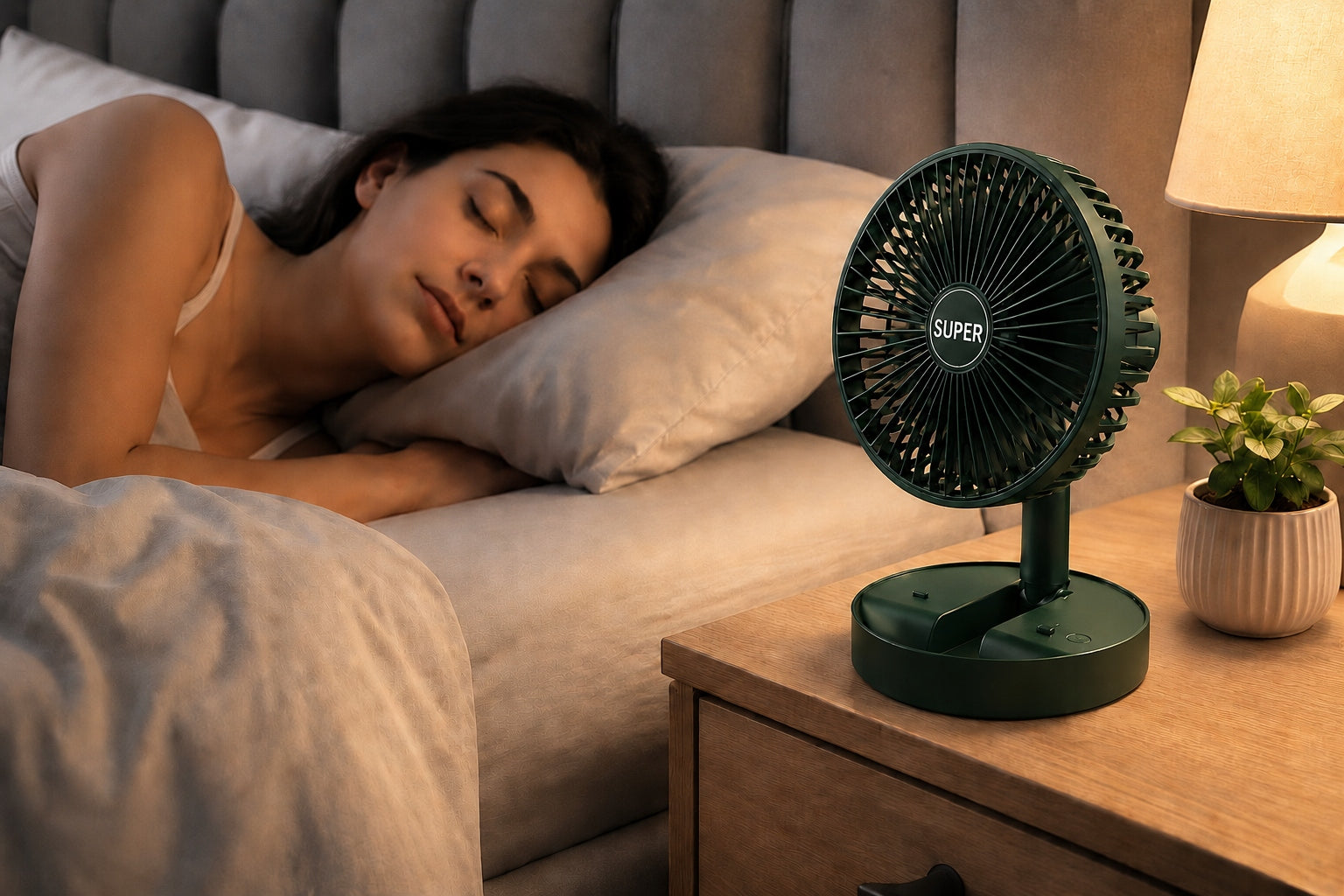 DESK FAN MINI WIRELESS FOLDING ADJUSTMENT Fan type table