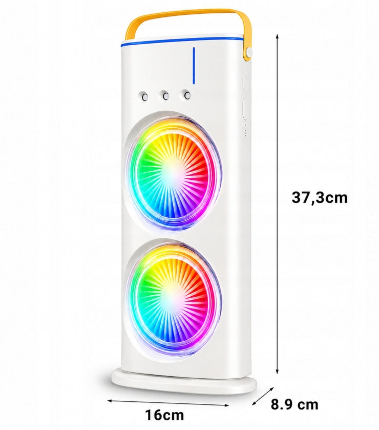 DESK FAN PORTABLE 4IN1 WATER AIR CONDITIONER USB REMOTE CONTROL Manufacturer code SellPoint BIURKOWY WIATRAK PRZENOŚNY 4W1