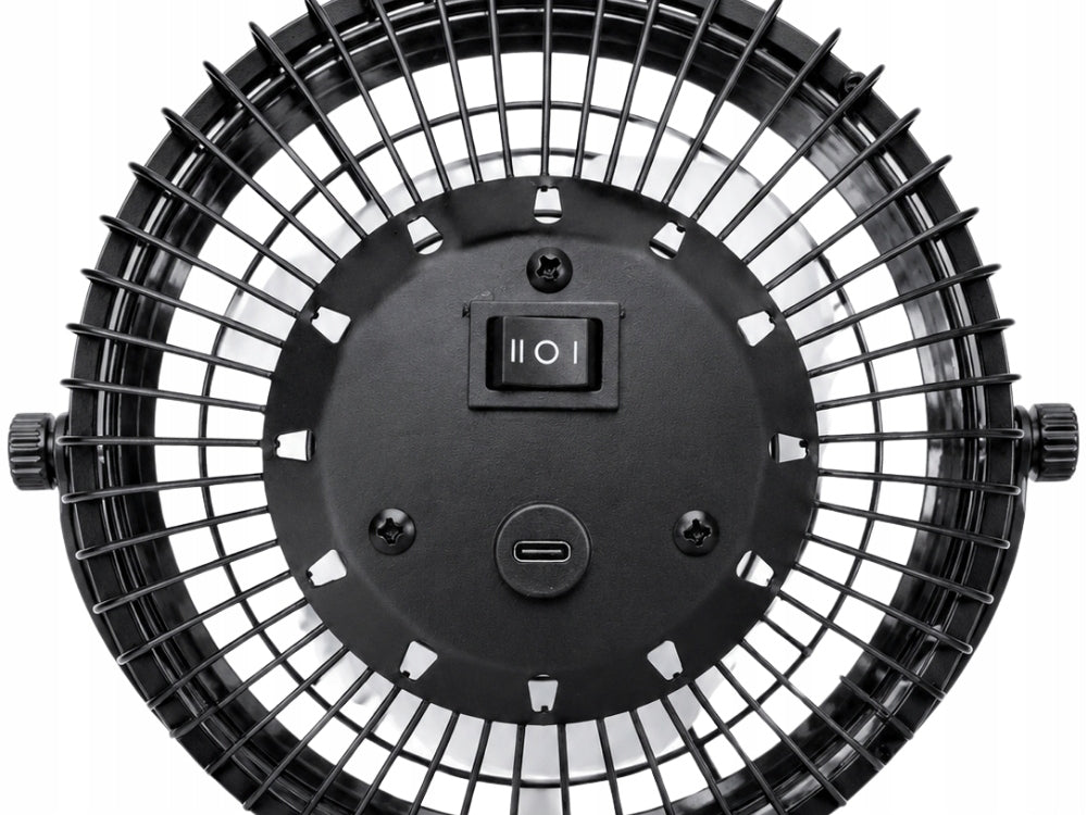 DESK FAN STANDING FAN USB TABLE FAN FOR HOME OFFICE QUIET POWERFUL Functions oscillation tilt angle adjustment