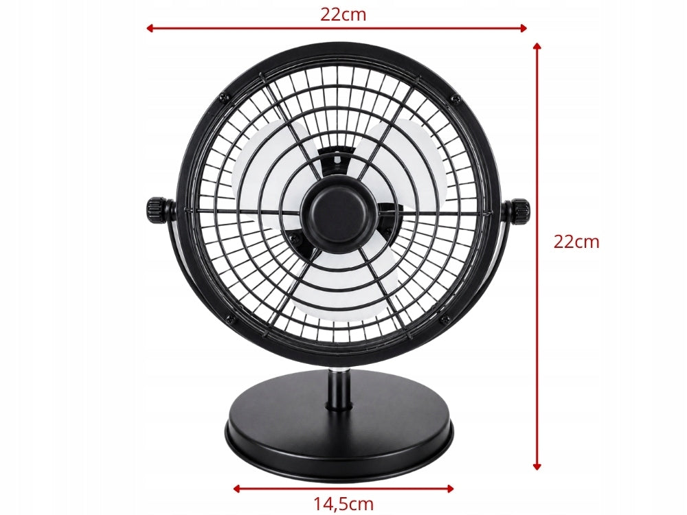 DESK FAN STANDING FAN USB TABLE FAN FOR HOME OFFICE QUIET POWERFUL Packaging status original