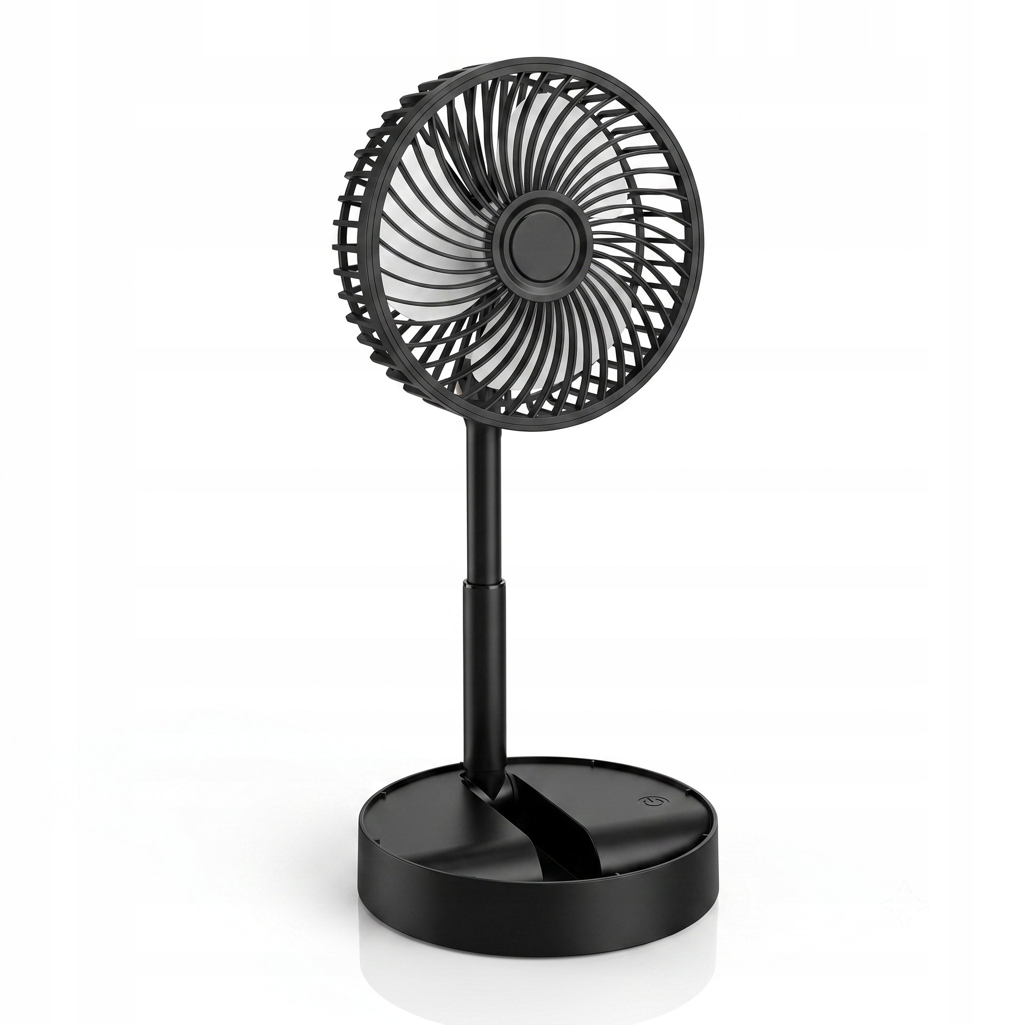 DESK FAN WIRELESS FOLDING TELESCOPIC 3 MODES BATTERY Brand Interlook