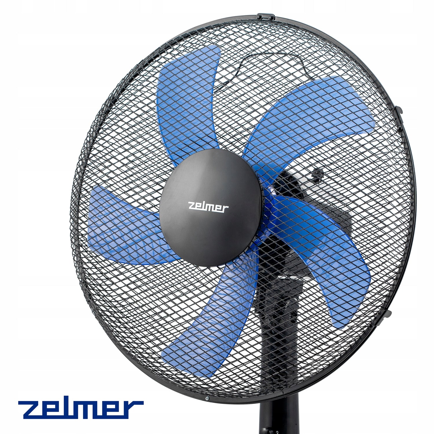 DESK FAN ZELMER FAN STANDING TABLE CIRCULATOR QUIET BLACK Brand Zelmer
