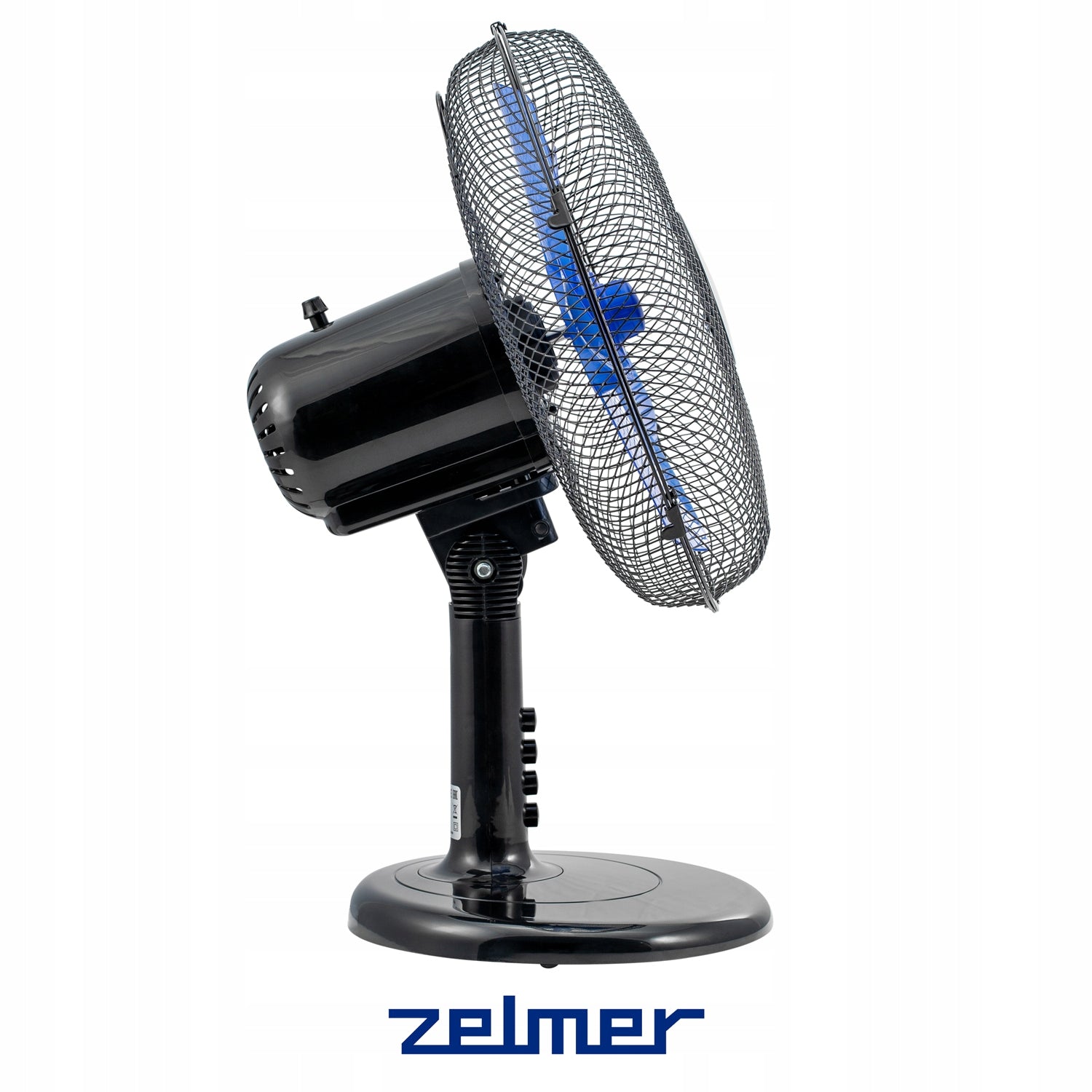 DESK FAN ZELMER FAN STANDING TABLE CIRCULATOR QUIET BLACK Fan type table