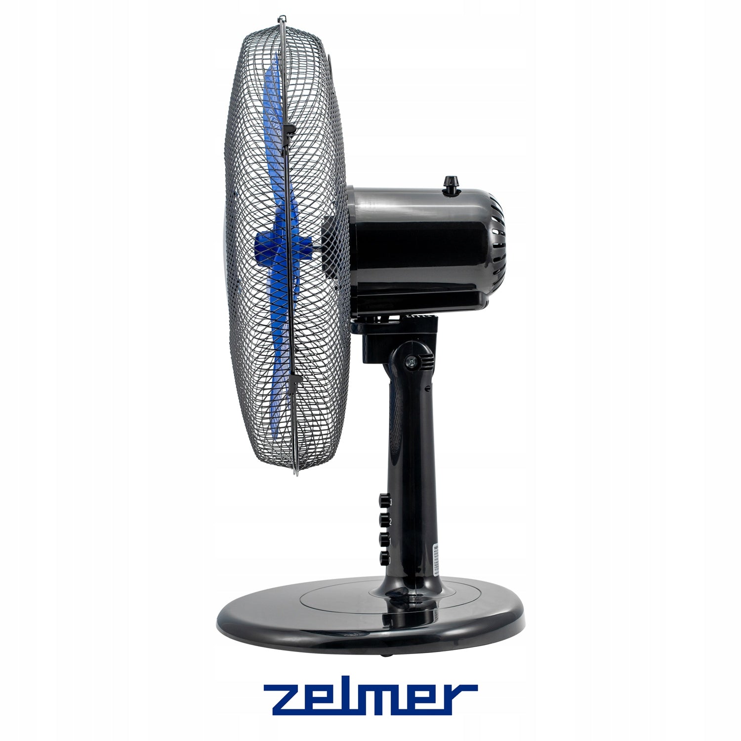 DESK FAN ZELMER FAN STANDING TABLE CIRCULATOR QUIET BLACK Model ZTF0300