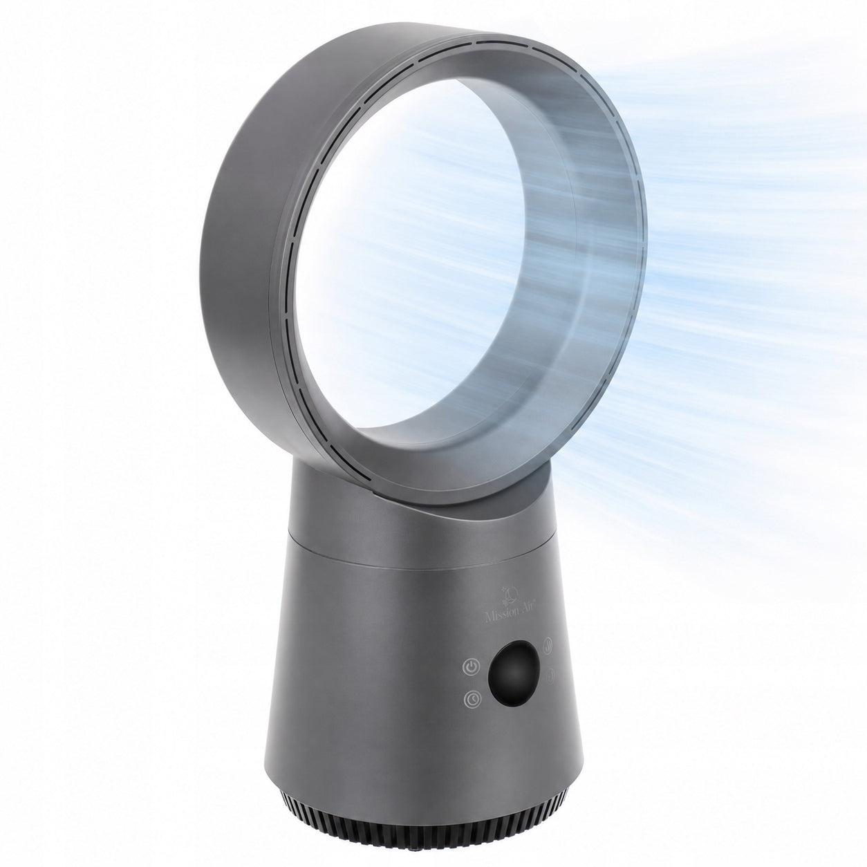 DESK FAN small fan QUIET circulator bladeless oscillation Functions oscillation automatic oscillation timer