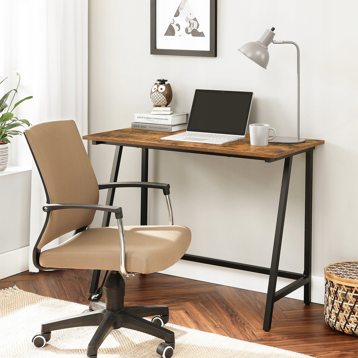 DESK RUSTIC LOFT COMPUTER TABLE TOP EAN (GTIN) 6932872939154