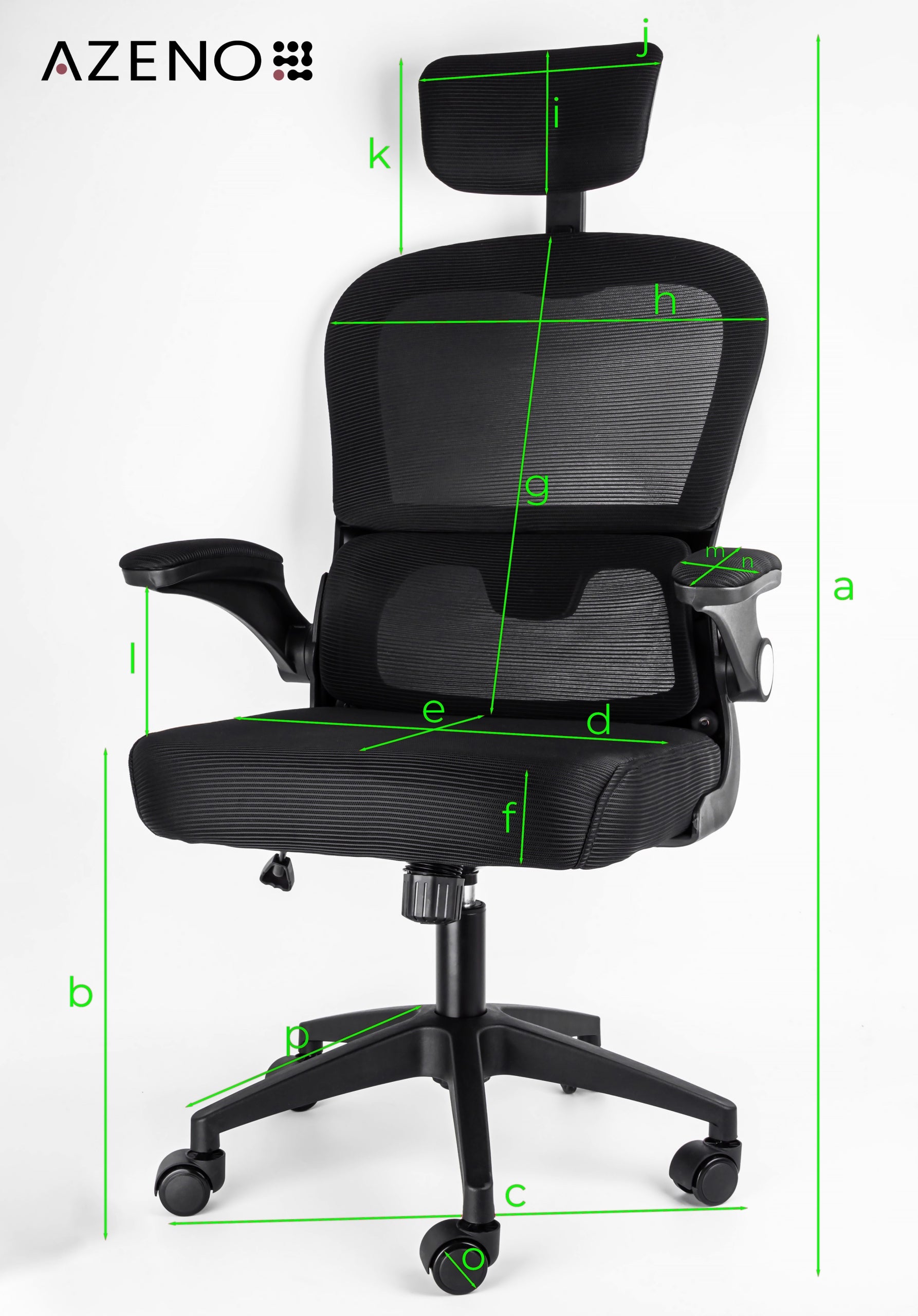 DESK SWIVEL CHAIR ERGONOMIC OFFICE CHAIR BLACK MESH Packaging status original