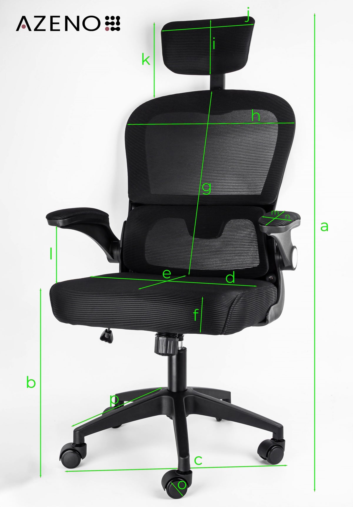 DESK SWIVEL CHAIR ERGONOMIC OFFICE CHAIR BLACK MESH Packaging status original