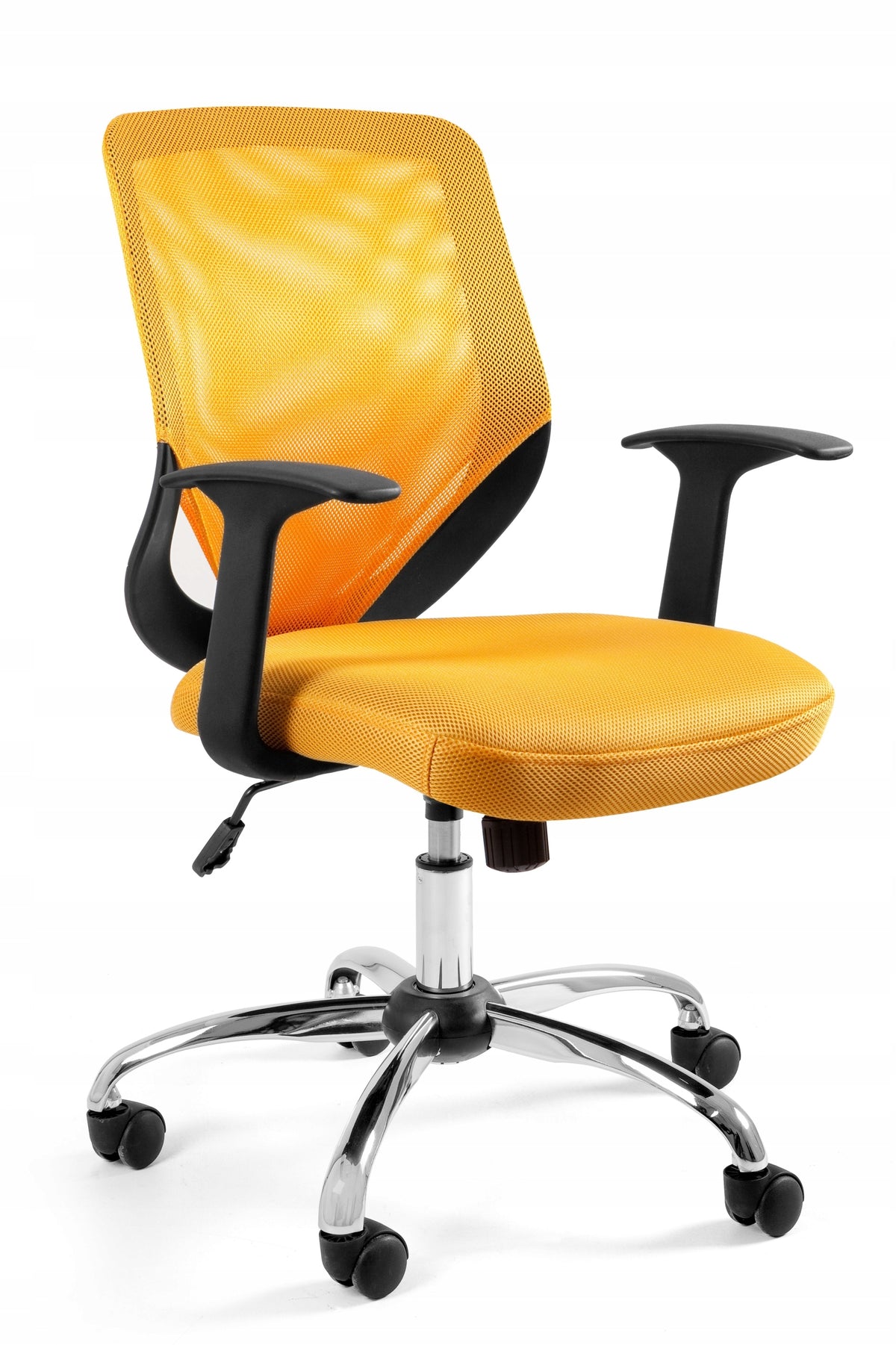 DESK chair MOBI YELLOW swivel chair low worker Manufacturer code W-95-10