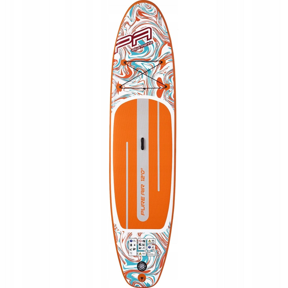DESKA SUP pompowana z wiosłem AQUA MARINA board PURE AIR 12' - 366 cm Marka Aqua Marina