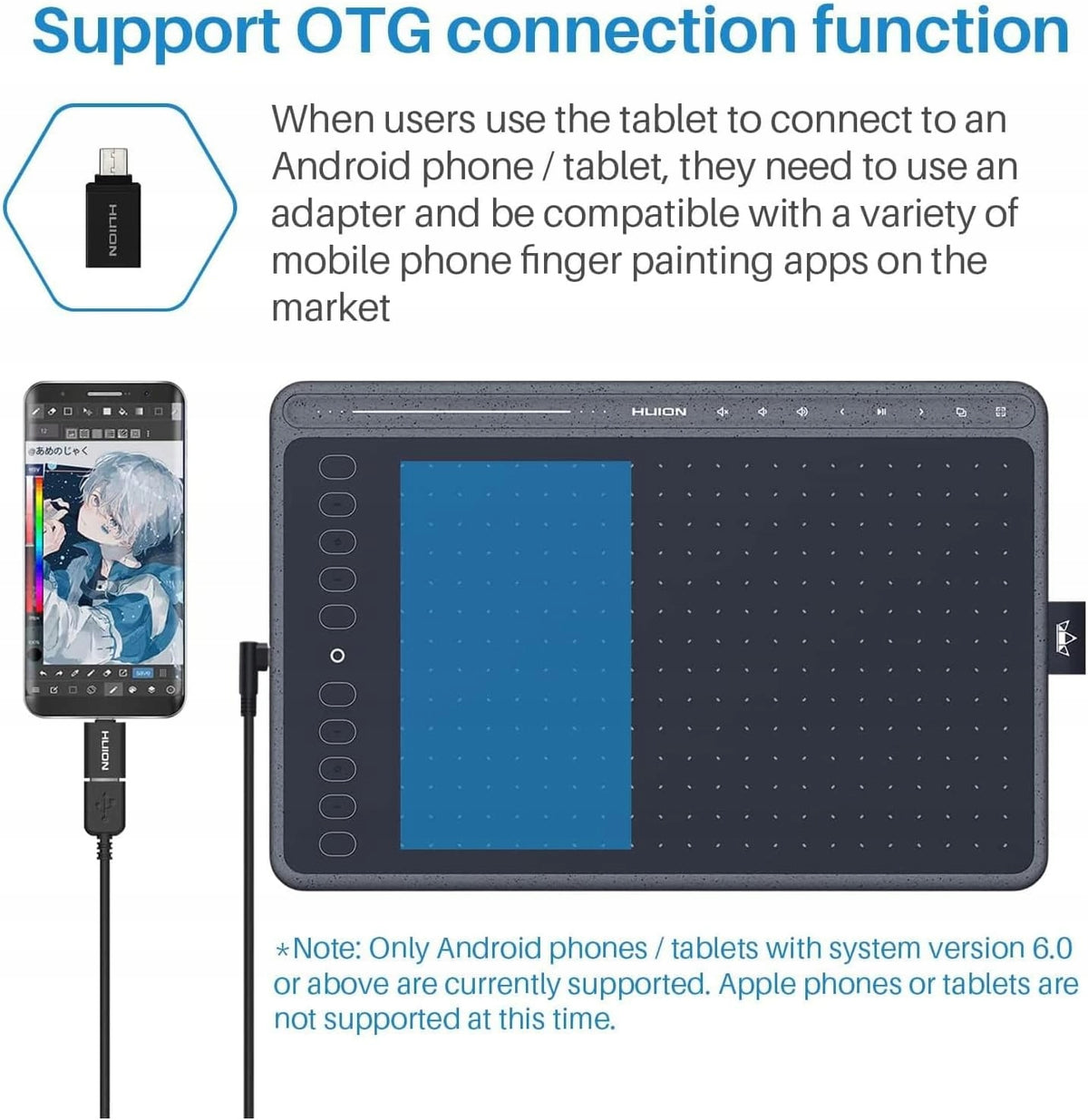 DESKTOP PROFESSIONAL 10x6 INCHES 8192P STYLUS USB ANDROID PC Manufacturer code 5907094036951
