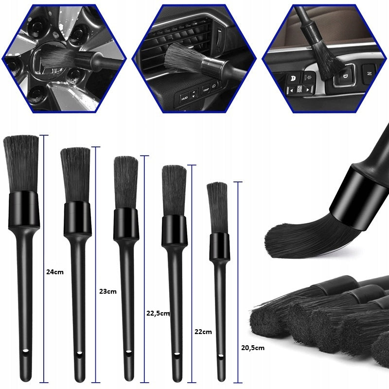 DETAILING SET for car cleaning 21 pieces Brushes Microfiber Brushes EAN (GTIN) 5904013724418