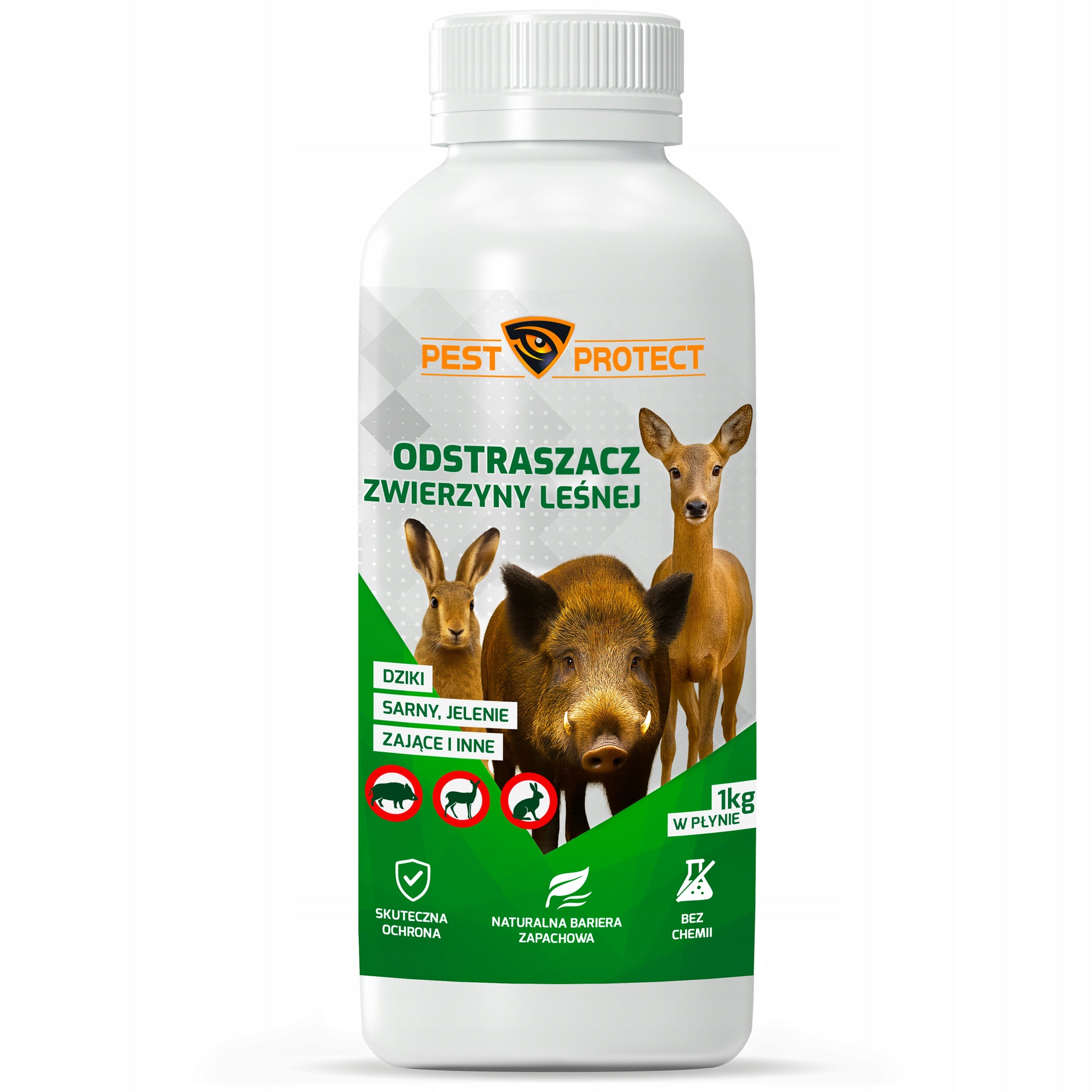 DETERRENT REMEDY FOR WILD BOAR DEER HARES DEER NATURAL LIQUID Manufacturer code Odstraszacz na Dziki Sarny Jelnie Zające