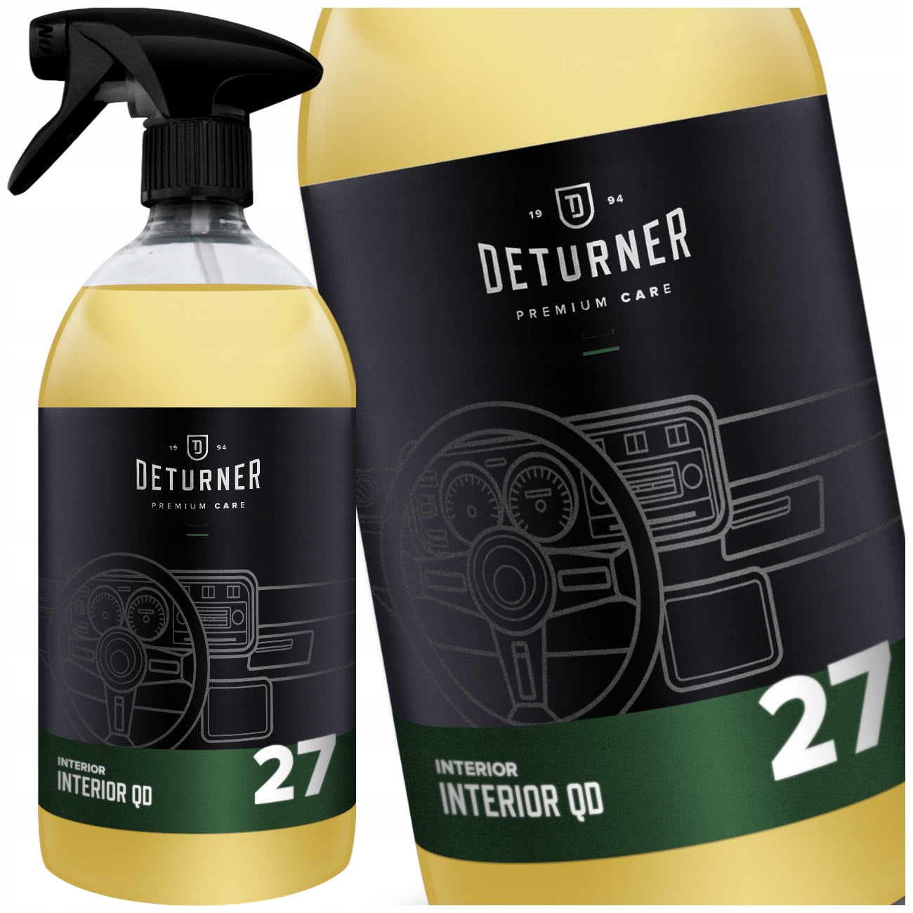 DETURNER INTERIOR QD 1L QUICK DETAILER FOR CAR INTERIOR CARE