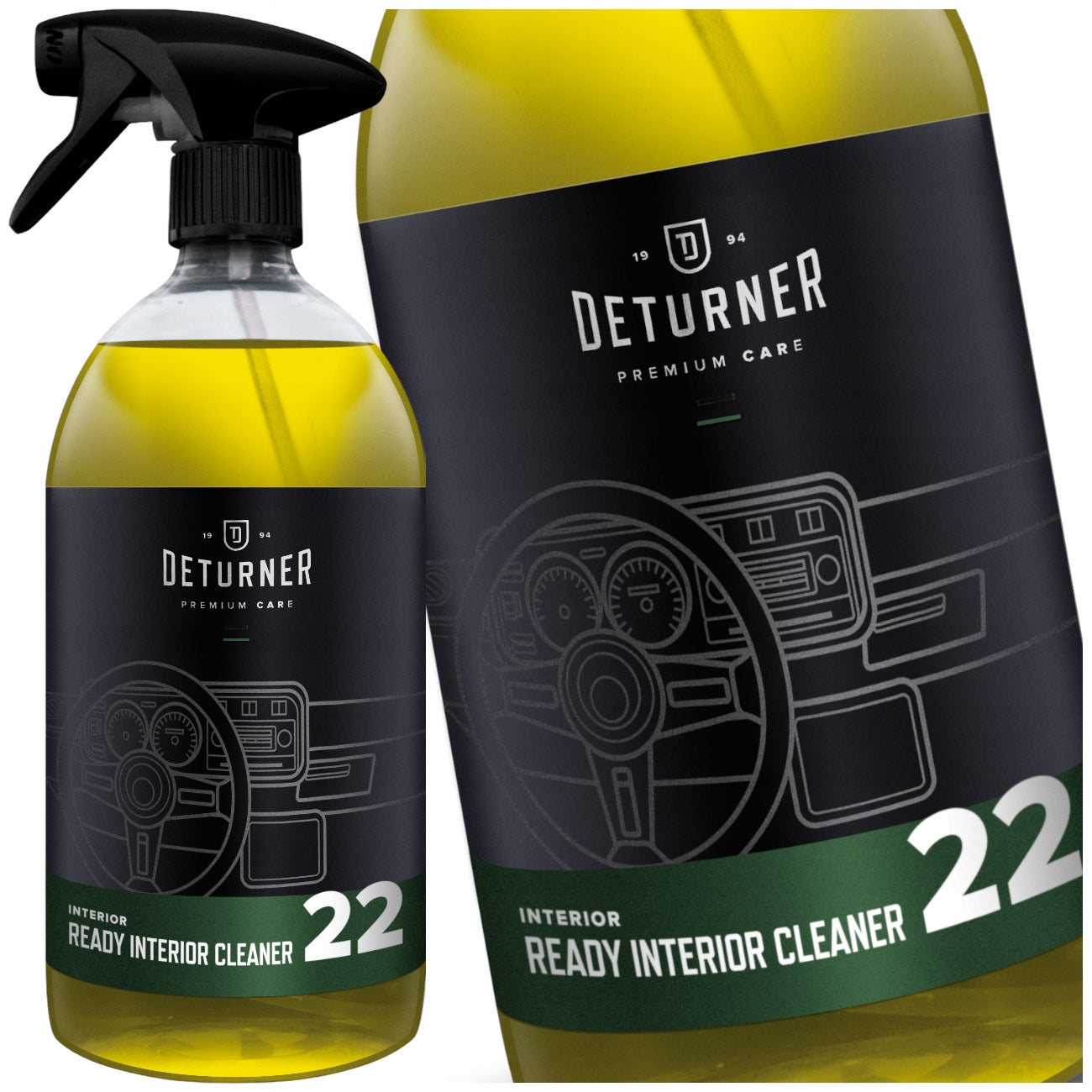 DETURNER READY INTERIOR CLEANER 1L PLASTIC INTERIOR CLEANER