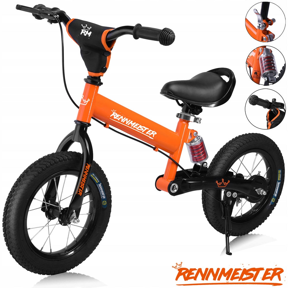 DEUBA Balance Bike Orange 12" Brand no brand