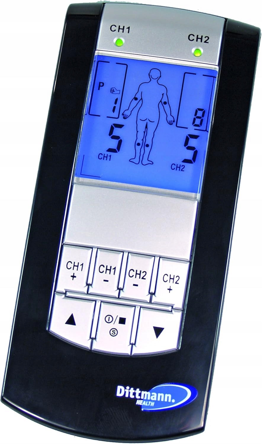 DEVICE FOR ELECTROSTIMULATION TENS/EMS