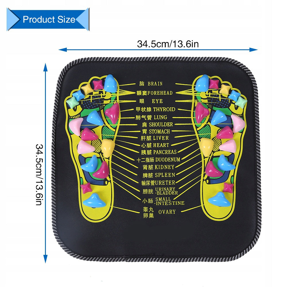 DEVICE FOR STIMULATING CIRCULATION FOOT MASSAGER Batteries included no
