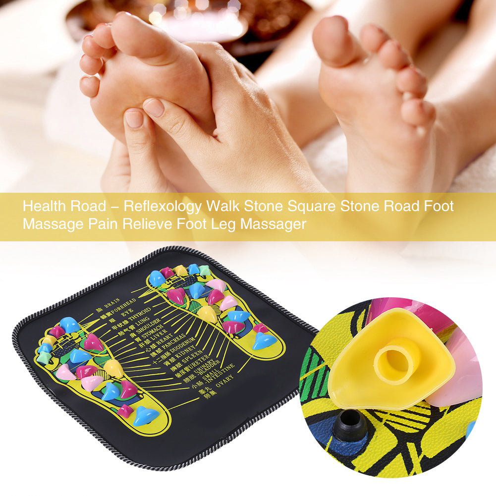 DEVICE FOR STIMULATING CIRCULATION FOOT MASSAGER Color black