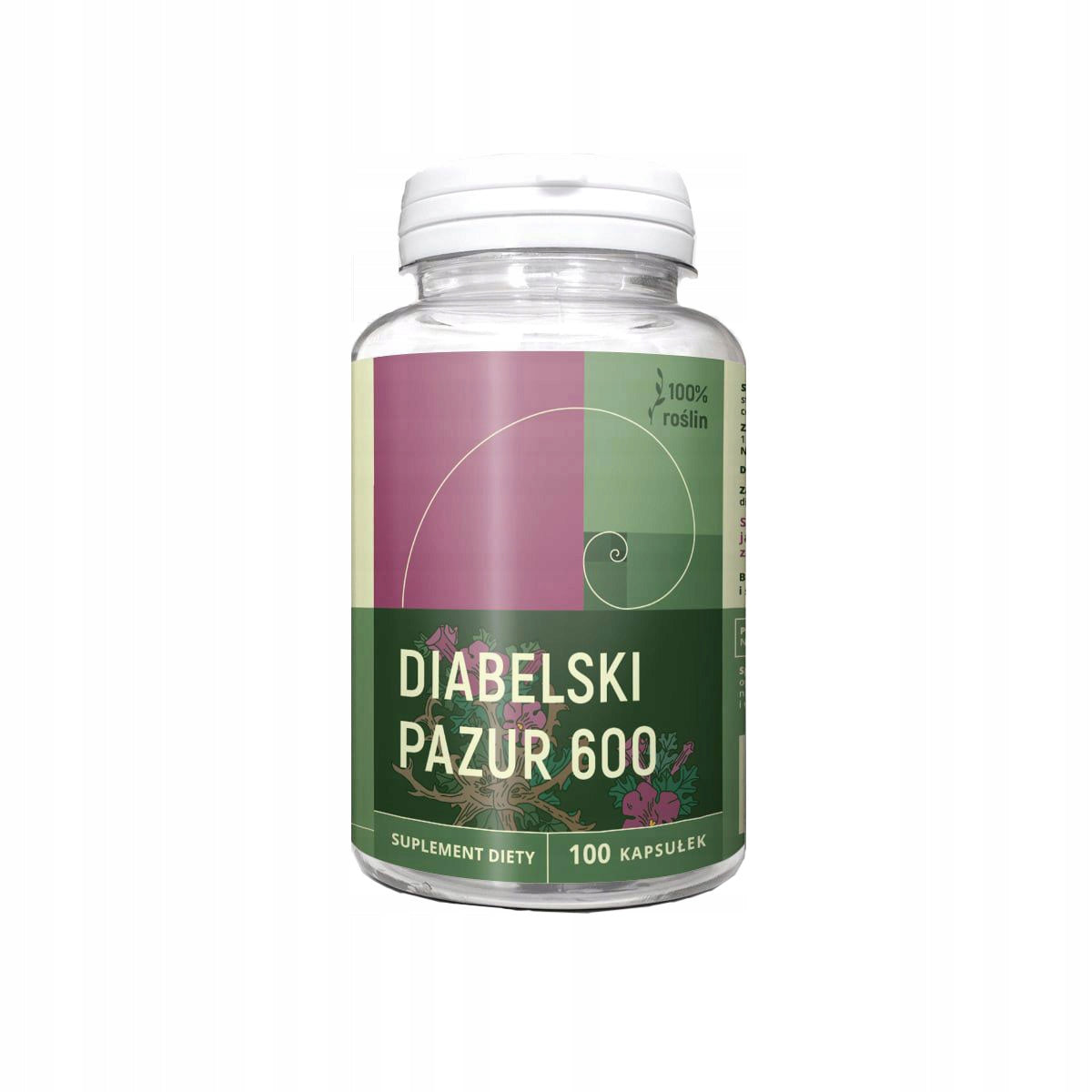 DEVIL'S CLAW 600mg 100 kaps NANGA Brand Nanga