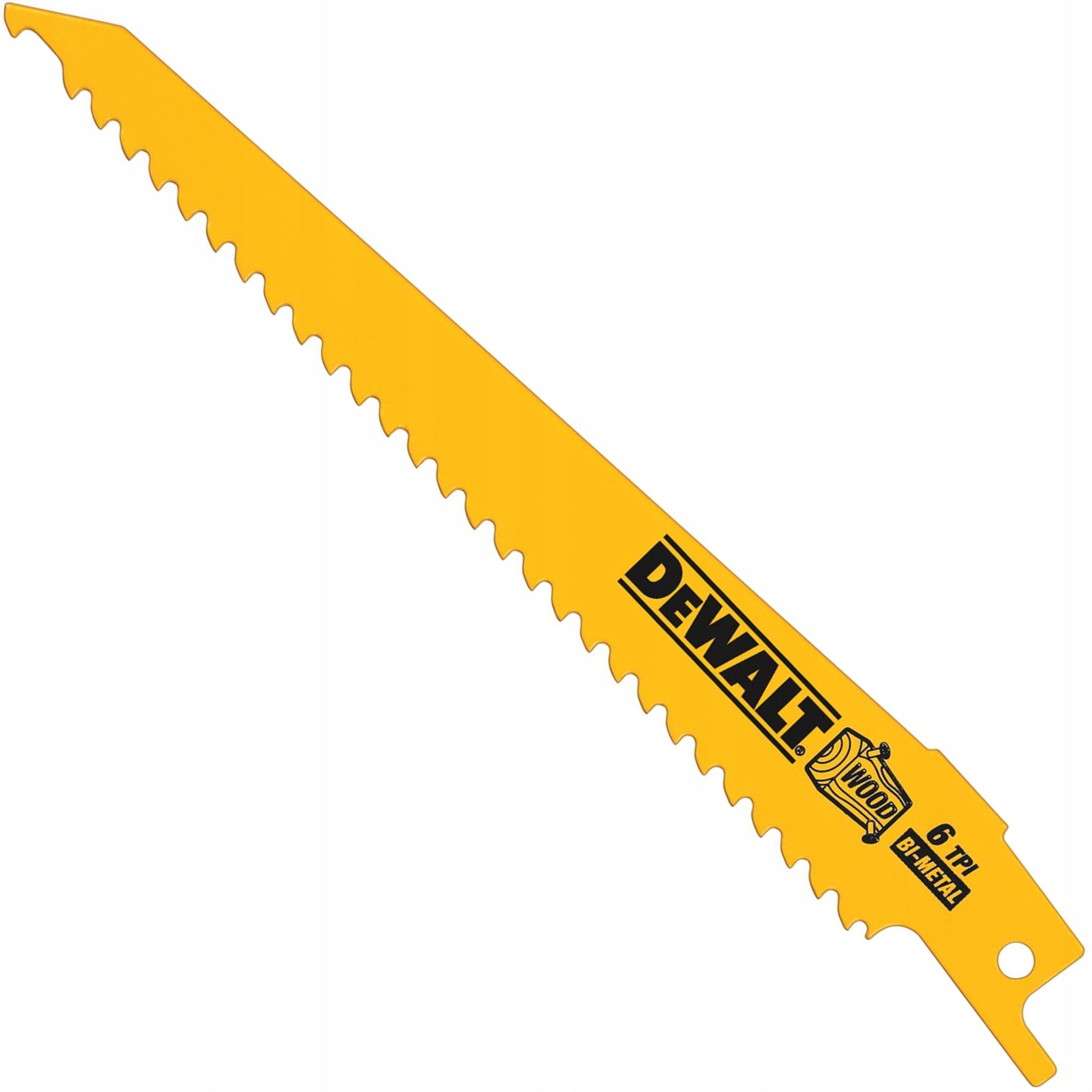 DEWALT BiM saw blade with added cobalt 1PCS 152mm 6TPI for wood DT2359