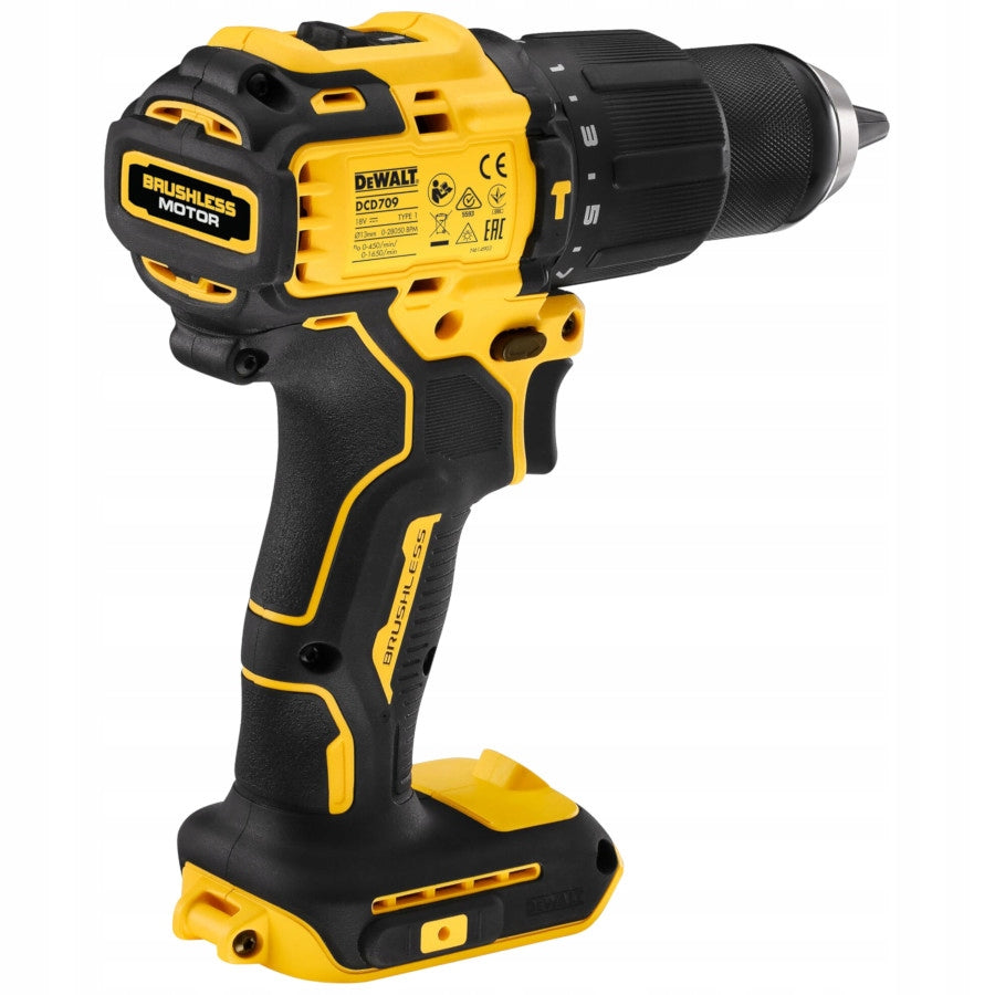 DEWALT Brushless Impact Driver 18V 65Nm 2-Speed DCD709N Power supply rechargeable battery
