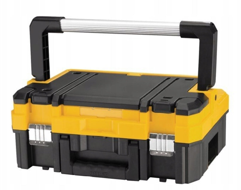 DEWALT DWST1-70704 YELLOW CASE WITH METAL HANDLE - ALU TSTAK SYSTEM
