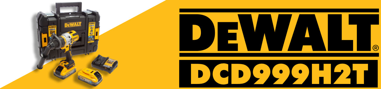 DEWALT Impact Driver Drill DCD999H2T 2x5,0Ah POWERSTACK Battery type Li-Ion