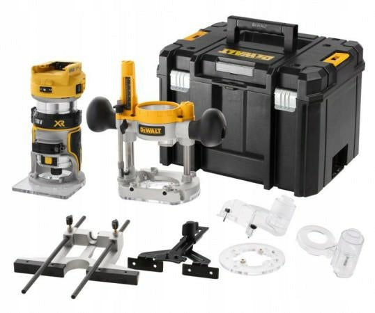 DEWALT MILLING MACHINE DCW604NT XR 18V + TRUNK + ACCESSORIES org. dystr.