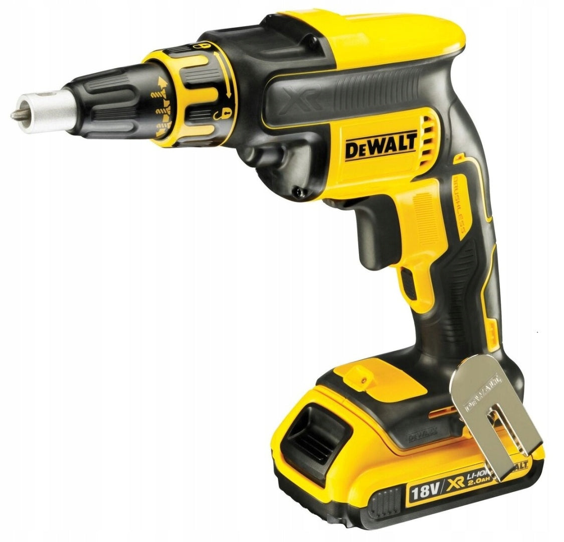 DEWALT SCREWDRIVER FOR PLATES G-K CARTON-GYPSUM Box 2x5Ah + Battery DEWALT Manufacturer code 4908242324976