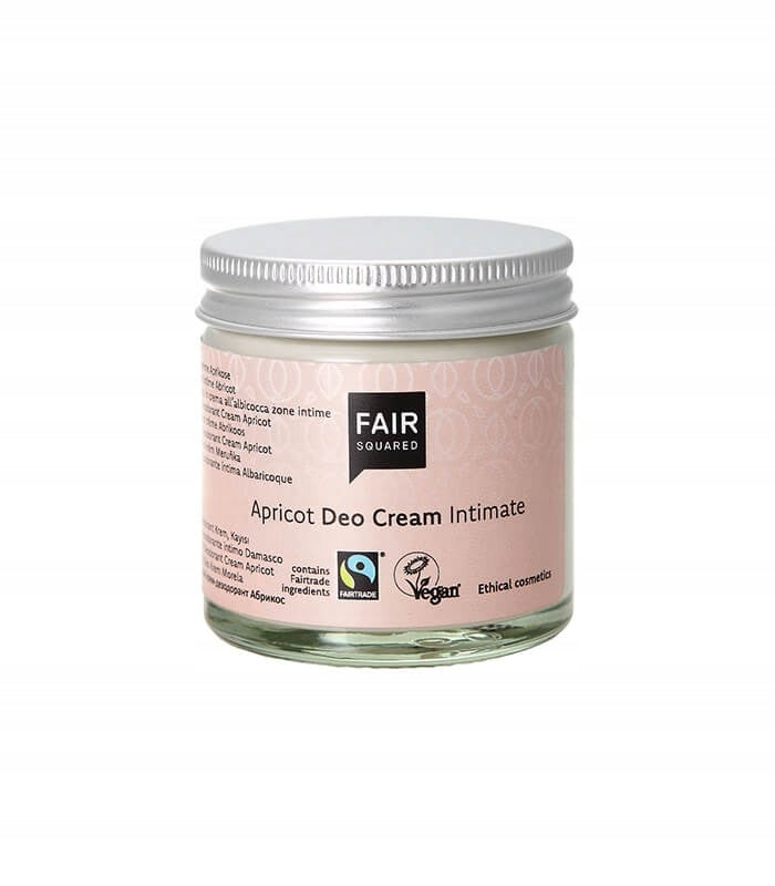 Deodorantcreme für die Intimhygiene mit Aprikosenöl Fair Squared, 50 ml 