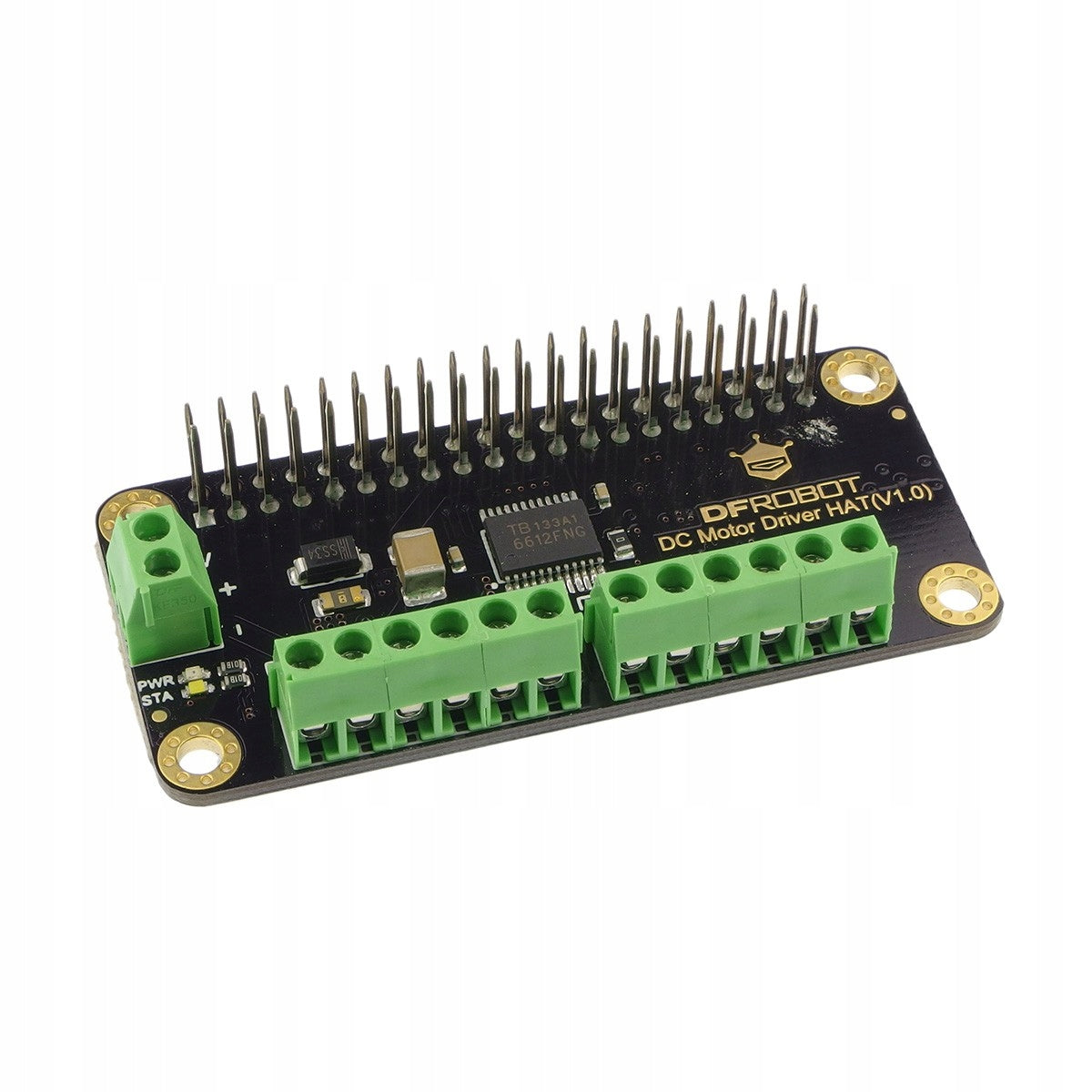 DFRobot HAT dual channel DC motor controller (V1.0)