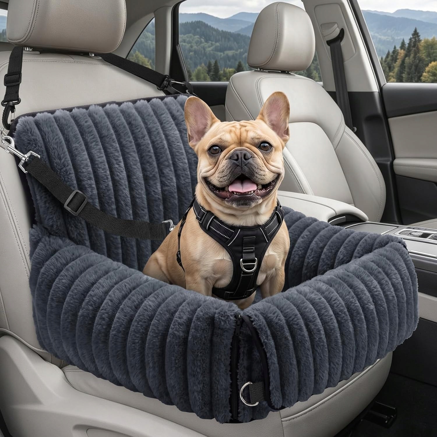 DGN-GL Car Seat for Dog Bed up to 11kg 48x48x38 cm