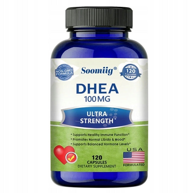 DHEA 100 mg – supports brain and immune system health – 120 capsules