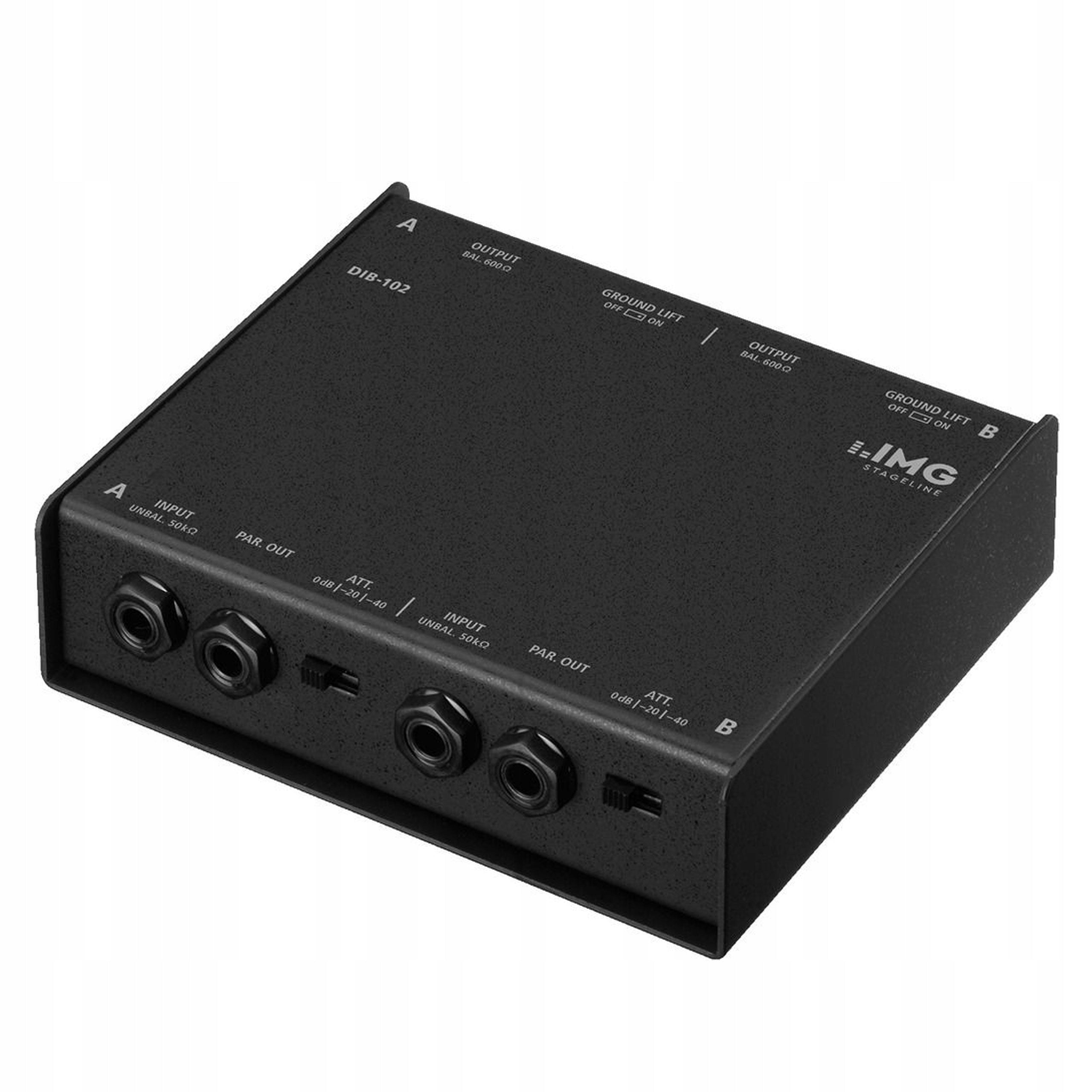 Audio filtras - DI BOX Stageline DIB-102 (stereo)