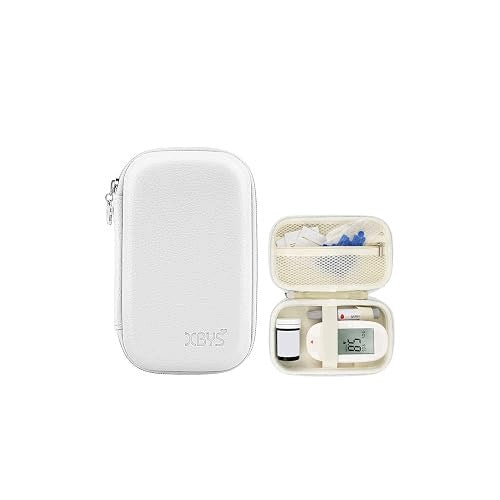 DIABETIC BAG FOR GLUCOSE METER TEST STRIPS LEATHER WATERPROOF Medical device no