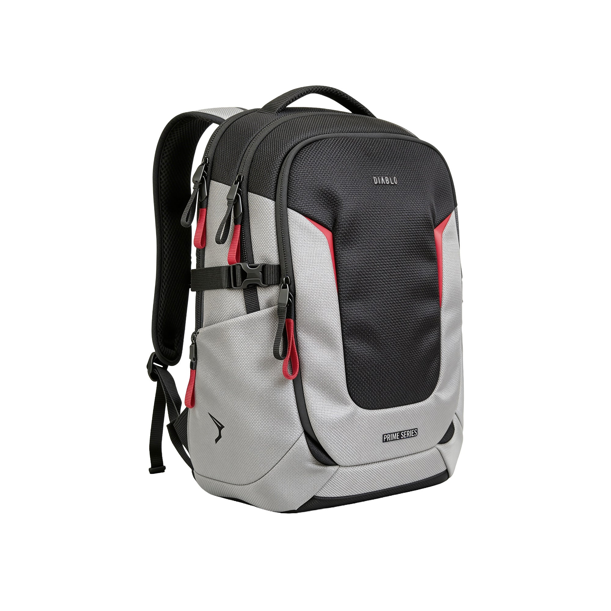 DIABLO Prime Laptop Backpack Grey Nightwolf Moon