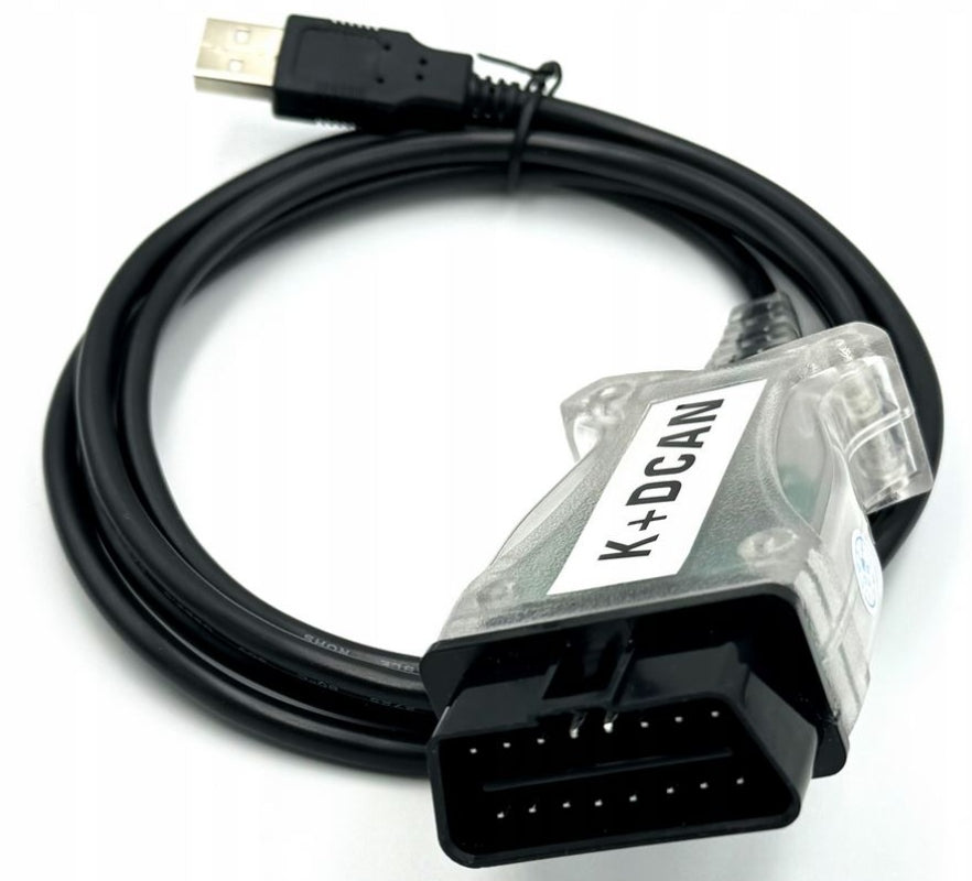 DIAGNOSTIC CABLE INTERFACE OBD2 INPA ISTA K + DCAN DIS NCS BMW NEW V5 Manufacturer code OBD2 BMW INTERFEJS