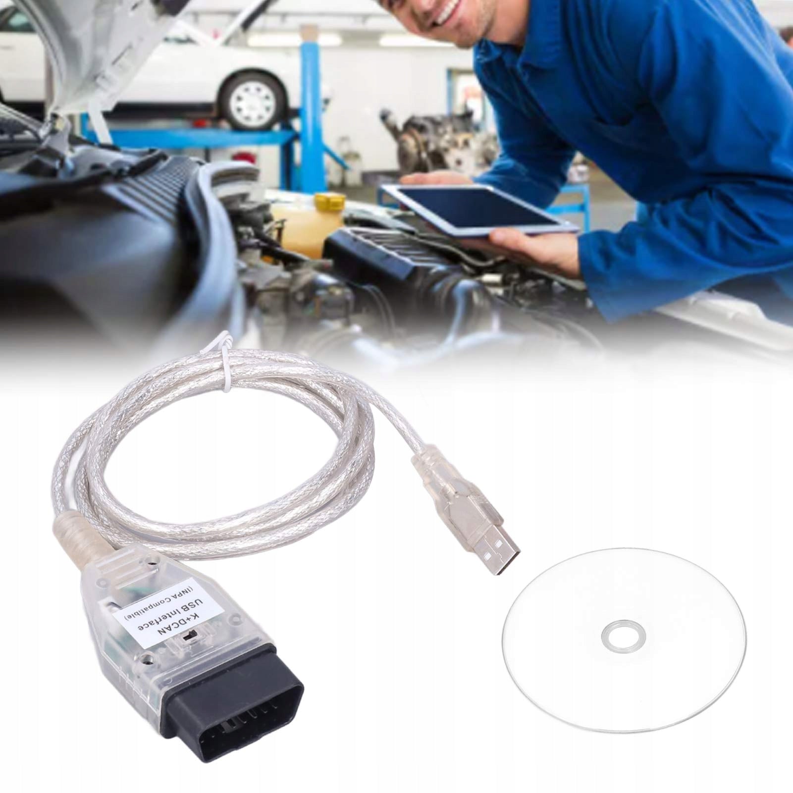 DIAGNOSTIC CABLES FOR CABLES K + DCAN INTERFACE Manufacturer code 1613210127211