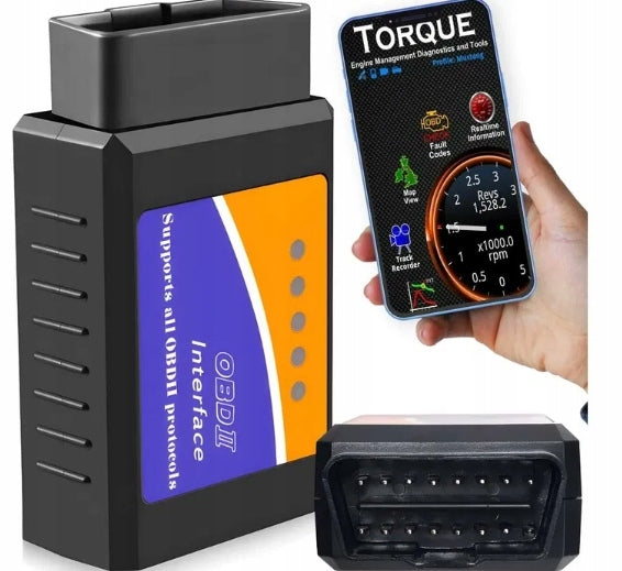 DIAGNOSTIC INTERFACE ELM327 ELM 327 BLUETOOTH BT SCANNER OBD2 V2,1 KB3D